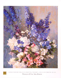 Hills Larspur, Peones, and Canterbury Bells Постер Издательство: Egim Boston; арт MFA30 инфо 8316h.